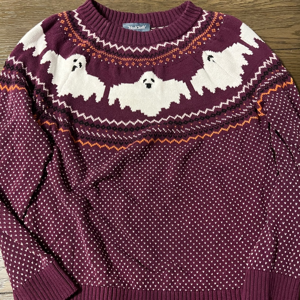 Fair Isle Ghost Sweater